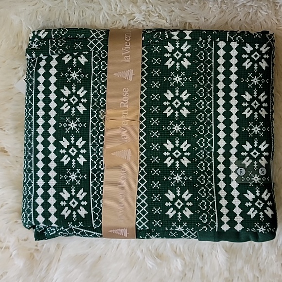 Waffle Knit Pajama Set - Picture 3 of 7